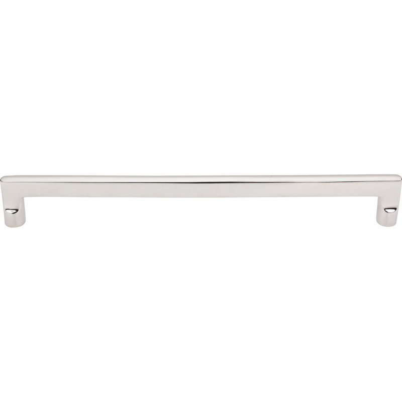 Aspen II Flat Sided Appliance pull, Polished Nickel, 18" Center to Center