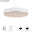 Eclyptix 1 - Light LED Chandelier-1148155850