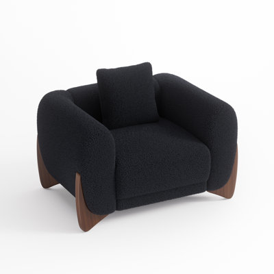 Keiven Boucle Upholstered Accent Chair