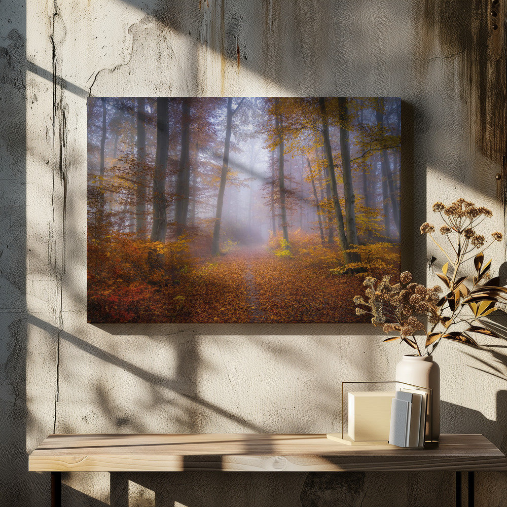 Union Rustic October Trail Canvas Print | Wayfair.co.uk