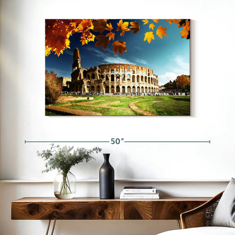 Lilie Colosseum en automne, H 26 po x l 39 po