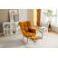 Chaise berçante en tissu Teddy-207878354