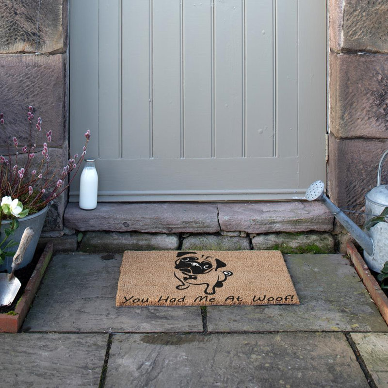 Non-Slip No Pattern Doormat