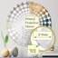 Erigeron - Miroir décoratif à cercles concentriques-885916093