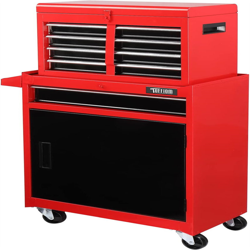 5 tiroirs 23 W, Rouge