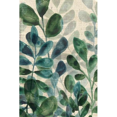 " Verdant Sophistication IV " by June Erica Vess Painting Print