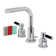 Kaiser Widespread Bathroom Faucet with Drain Assembly