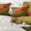 Watercolor Poppy Flowers - Floral Printed Throw Pillow