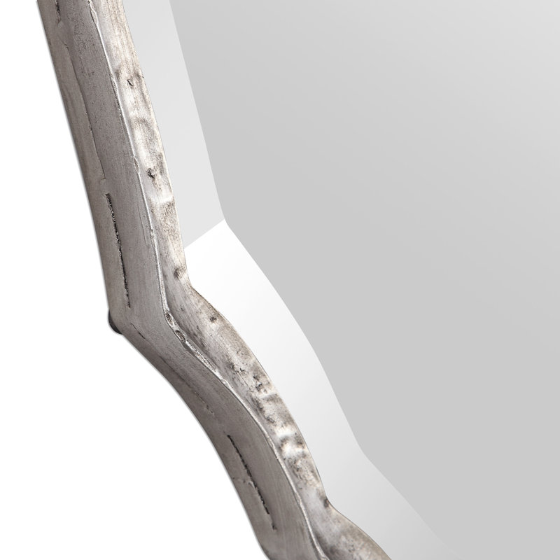 Miroir biseauté Avik, Argent