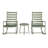2 - Person Outdoor Rocking Wicker Conversation Set With Cushions-1908671994