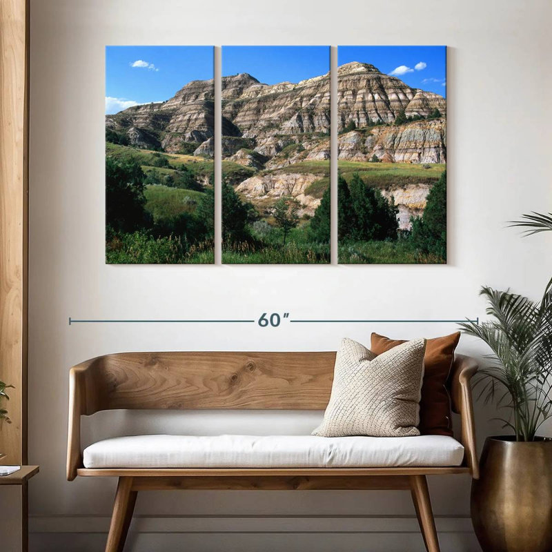 Alvord Badlands In South Dakota, 32" H x 50" W