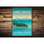 Plaque en aluminium Lake Tahoe Lakehouse-58294031