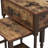 Nesting Table Set Of 2 Side Tables, Stacking End Table With Storage Shelf And Fabric Drawer, 2 Tiers Industrial Nightstand, Bedside Table Organizer For Living Room Bedroom
