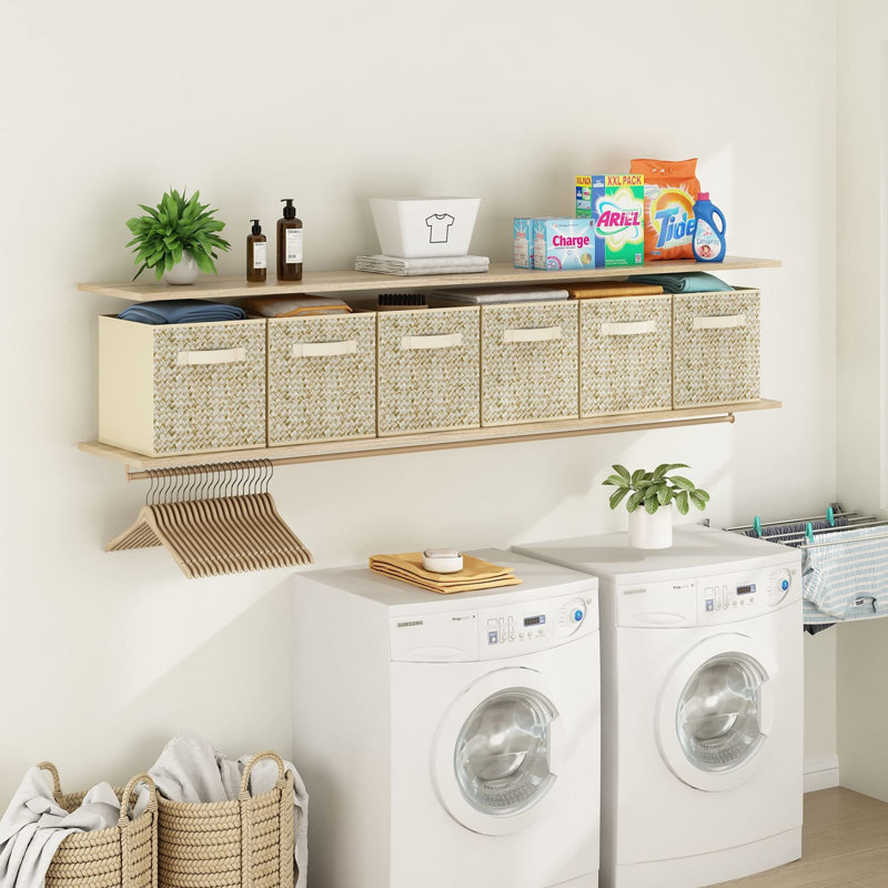 Bac de rangement en tissu Latitude Run® - ensemble de 6