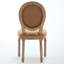 Chaise de salle à manger de style français antique, ensemble de 2-1248733985