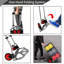 Folding Hand Truck, Heavy Duty 60kg Loading Capacity, Transport Trolley on Wheels with Extendable Handle, Moving Trolley for Deliveries, Luggage, Groceries
