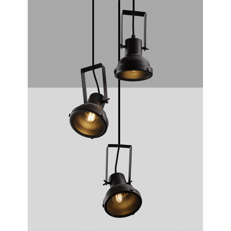 3 - Light Black Pendant