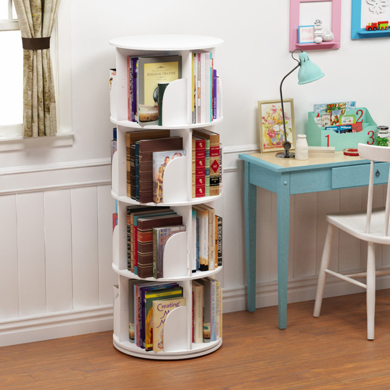 50.4'' H X 18.9'' W Plastic Kids Book Display, White