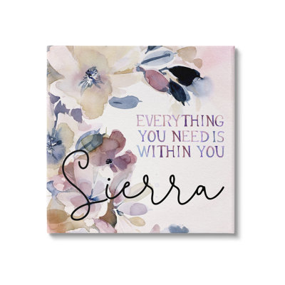 Everything You Need cmw-094 Personalized Wall Art