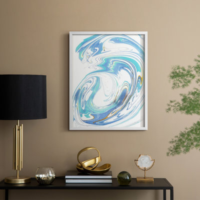 Galaxie II Framed Print - Solid Wood