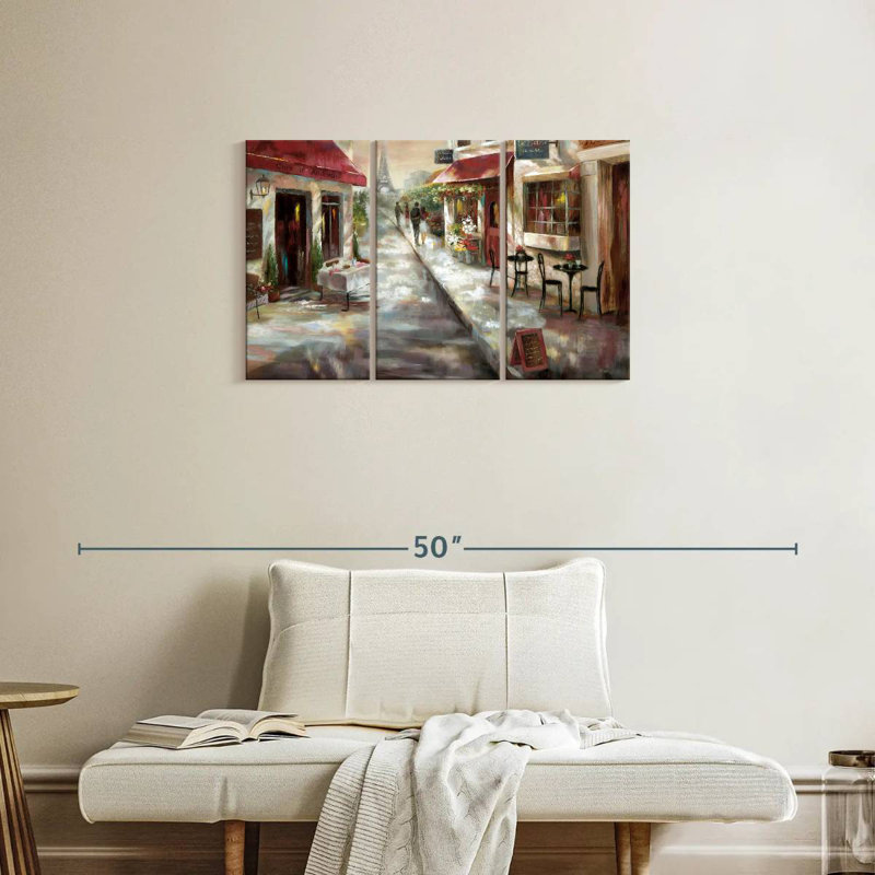 Rorry Parisian Cafe, 20" H x 33" W