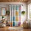 Rideau de douche Spots Design - Premium-421195710