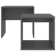 Börkur Frame Nesting Tables Coffee Table with Storage