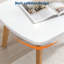 Table basse pliante en bois pour petits espaces, bureau pliable pour ordinateur portable, table d'étude basse pour travailler assis au sol, compacte et portable-135110225