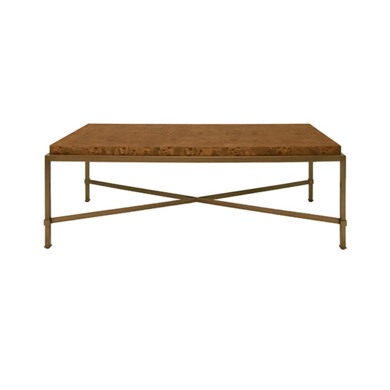 Hardwick Solid Wood Coffee Table, Brown