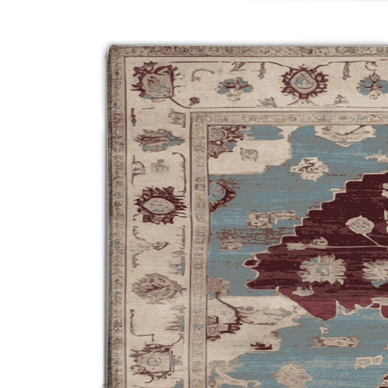 Tapis d'intérieur et d'extérieur surteint beige, Rectangulaire 2 pi x 3 pi
