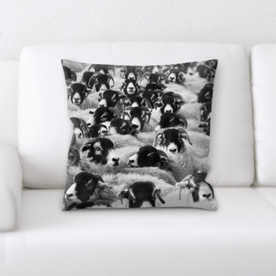 Microsuede Throw Pillow