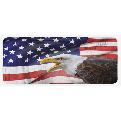 Tapis de cuisine american flag
