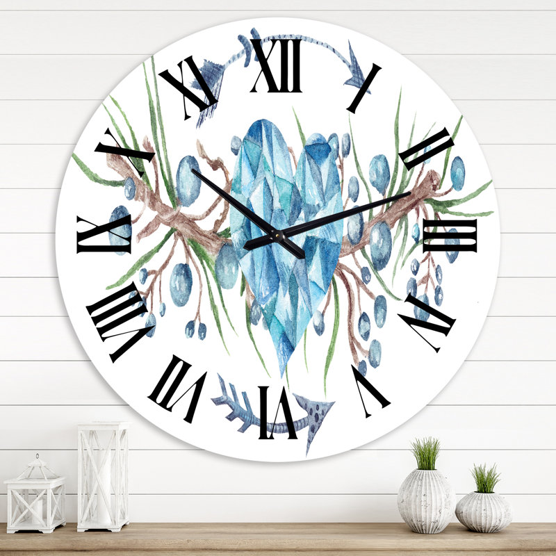 Horloge murale traditionnelle Fresh Forest, Grand