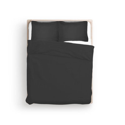 400TC Cotton Sateen Solid Duvet Cover Set