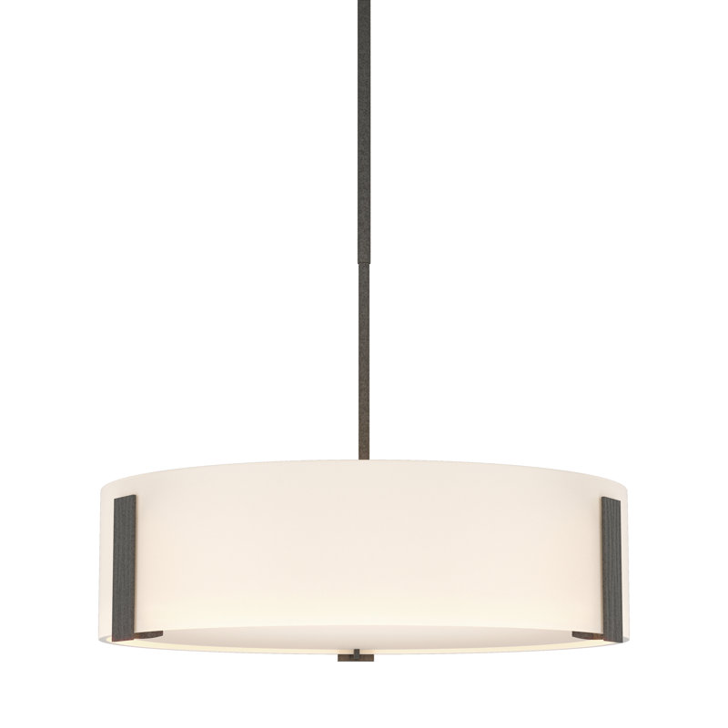 Lustre tambour 3 lumières Impressions, Lron naturel