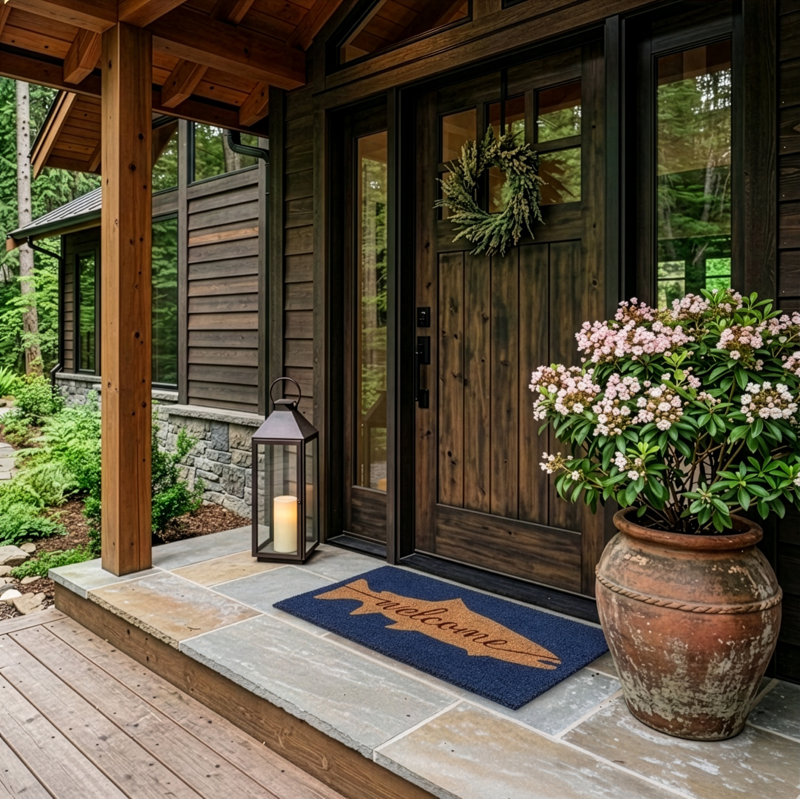 Trout Outdoor Doormat