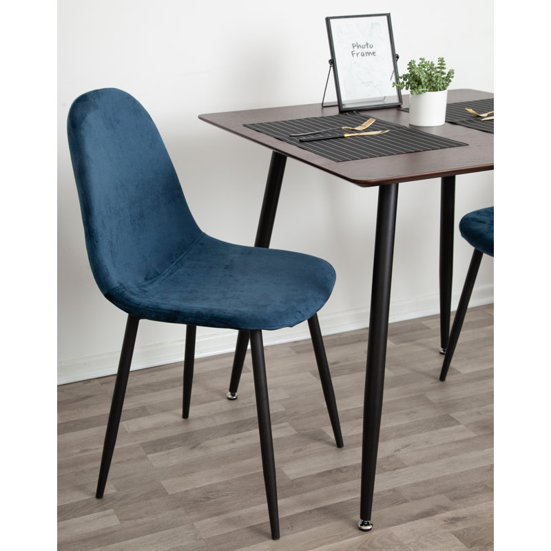 Granger 47.5cm H Velvet Upholstered Side Chair