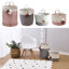 Fabric Laundry Hamper with Handles-934555511-830185330