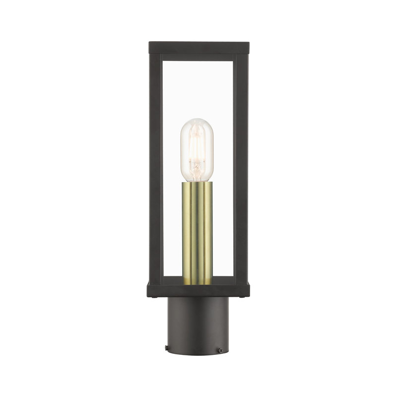 Faidra Transparent Lantern Head, Bronze
