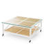 Bahamas Glass Coffee Table
