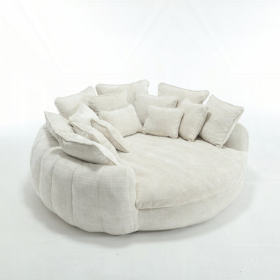oversized sofa bed with armrests