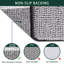 Tapis pour salle de bain en chenille doux et absorbant Roxboro-1151458083-1151458087