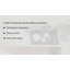 Grille de fond d'évier de cuisine en acier inoxydable, support (24 13/16 po x 14 9/16 po)