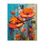 Azma - Poppies Very Large Wall Clocks-1456981029