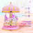 Carousel Music Box Glittering Rotating Horse Music Box Flashing Carousel Music Box-1166447871