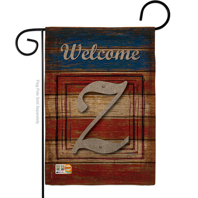 Glenham Double Sided 18.5'' H x 13'' W Polyester Garden Flag, Z