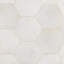 Kalay 9" Hexagon Polished Porcelain Tile-189182014
