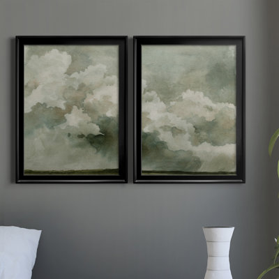 Coming Rain I - 2 Piece Single Picture Frame Painting Set on Canvas