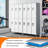 35.5 Inch Wide Metal Large Employee Locker with 6 Compartments-89222688