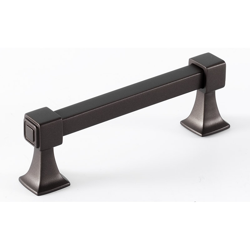 Poignée barre / poignée, 3", Bronze chocolat